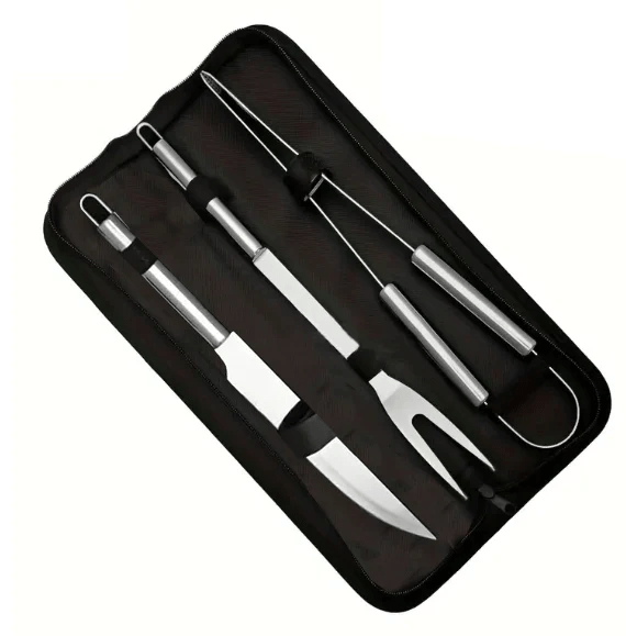 Grill 3 Piece Braai Set Bagazio Promotions - Trade Only 