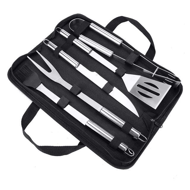 Grill 5 Piece Braai Set in Carry Case Bagazio Promotions - Trade Only 