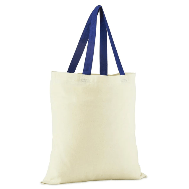 Cotton Colour Handle Shopper Bag The Deal 