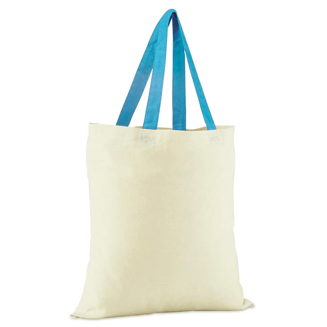 Cotton Colour Handle Shopper Bag The Deal 