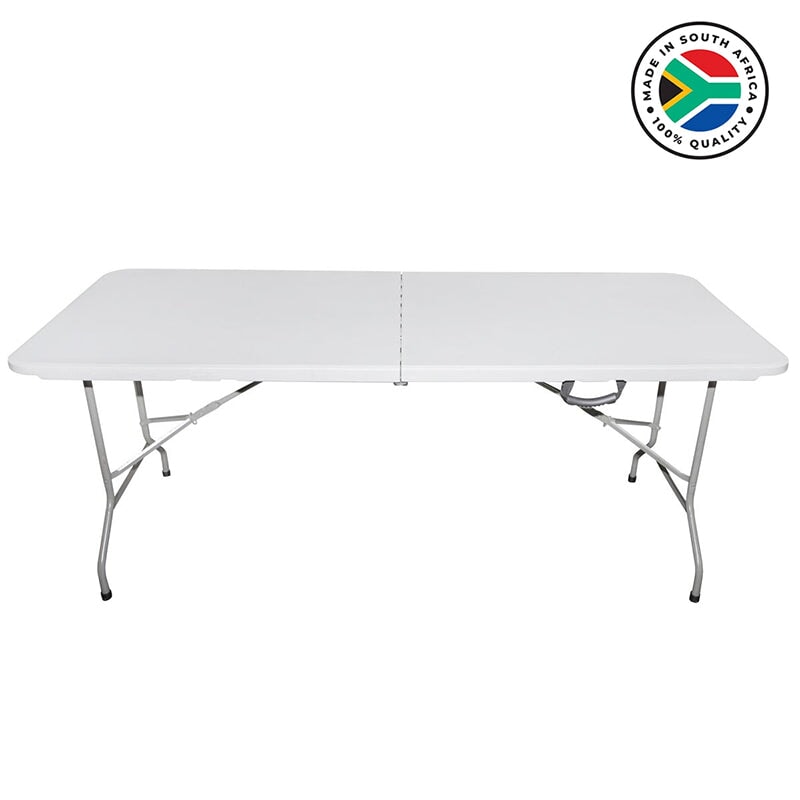 Folding Table 1.8m - White Bag The Deal 