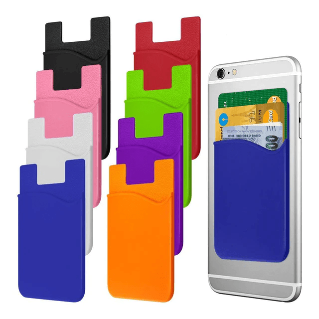 Silicone Phone Card Holder . 